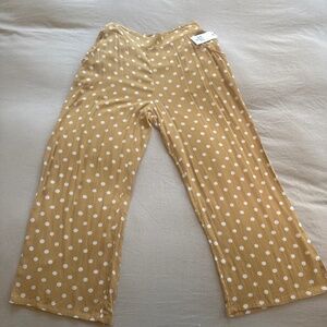 Billabong Pants Polka Dot Yellow Pants